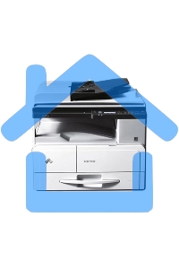 МФУ лазерное Ricoh MP 2014AD (912356/417378), A3, ч/б, печ. до 20 стр/мин. (А4) до 12 стр/мин. (А3), скан. до 6 стр/мин (цв.) 15 стр/мин (ч/б), 600x600dpi, USB