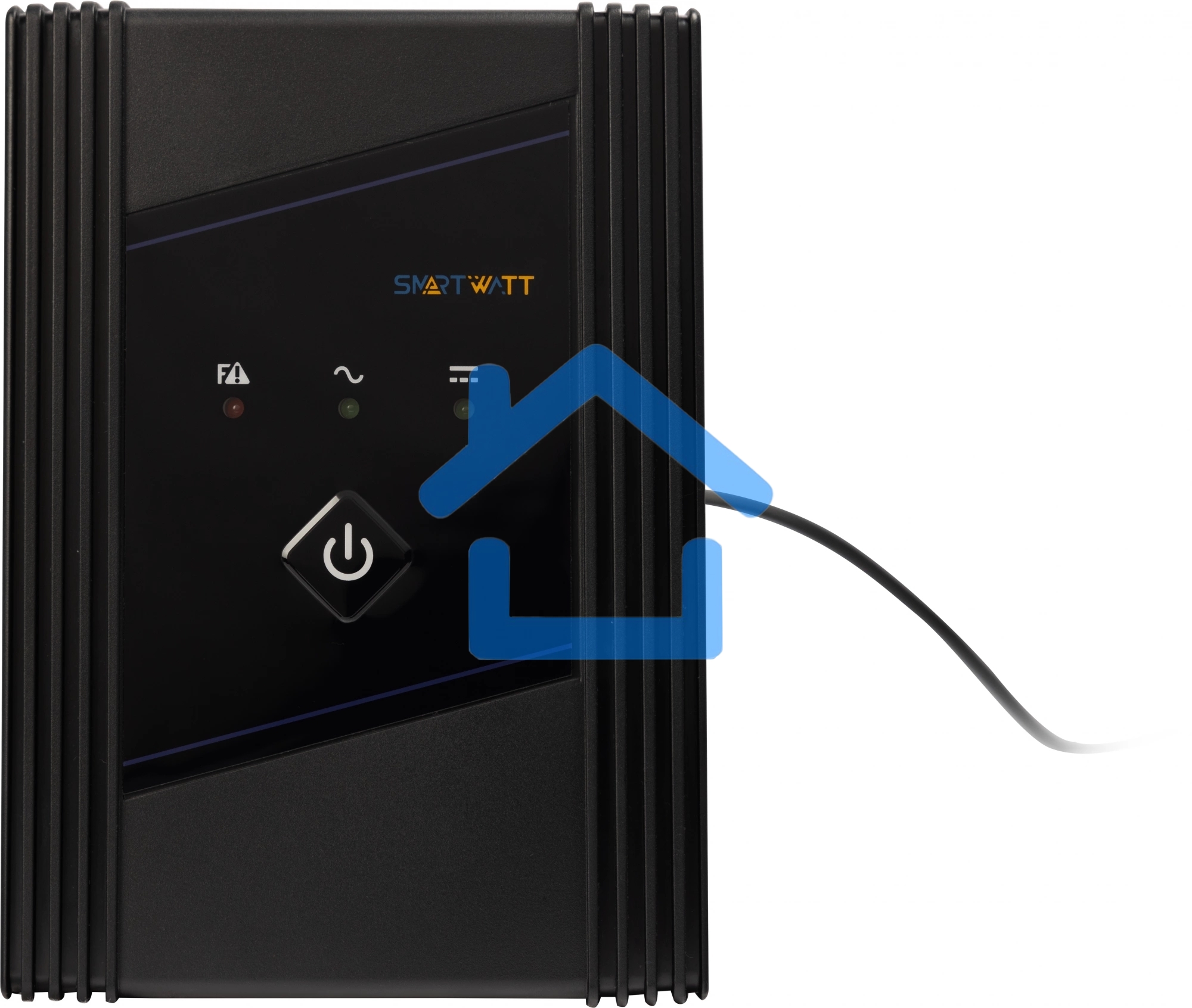 Источник бесперебойного питания SMARTWATT UPS UNI 850 черный 850/500 ВА/Вт, напольный, линейно-интерактивный, LED индикация, Shuko CEE7/4 - 2 шт.