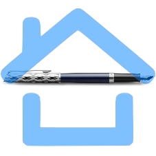 Ручка перьевая Waterman Hemisphere L`Essence du Bleu (CW2166467) LaqBlue CT F сталь нержавеющая, подарочная коробка