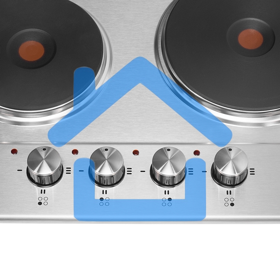 Электрическая варочная панель Maunfeld EEHS.64.4S/ • Тип: электрическая 60см• Тип установки: независимая • Управление: боковое, переключатели поворотные • Нагревательный элемент: конфорка электрическая, 4шт • Мощность конфорок, Вт.: 1500,1500, 1500, 1500 