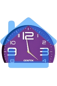 Часы настенные Centek СТ-7101 фиолетовый