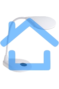 Лупа настольная 3D Rexant с подсветкой 3 LED, сенсорная регулировка яркости, EXPERT, белая