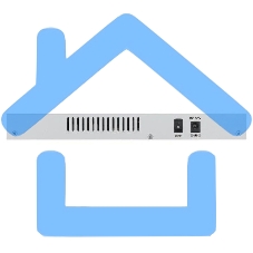 Коммутатор ZYXEL GS1200-8HP V2 8 Port Gigabit PoE+ webmanaged Switch, 4x PoE, 60 Watt