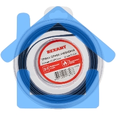 Трубка термоусаживаемая 10.0/5.0мм синяя. ролик 2.44м Rexant 29-0055