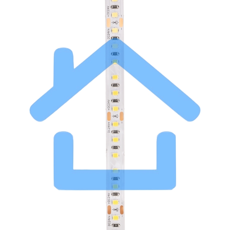 Лента светодиодная 24В, SMD2835, 9,6Вт/м, 120 LED/м, 6500K, 10мм, 5м,IP20 Rexant