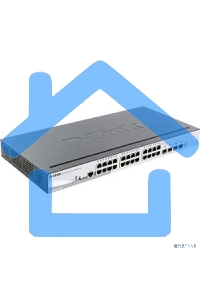 Коммутатор управляемый стекируемый D-Link DGS-1510-28XMP/A1A SmartPro с 24 портами 10/100/1000Base-T с поддержкой РоЕ и 4 портами 10G Base-X SFP+