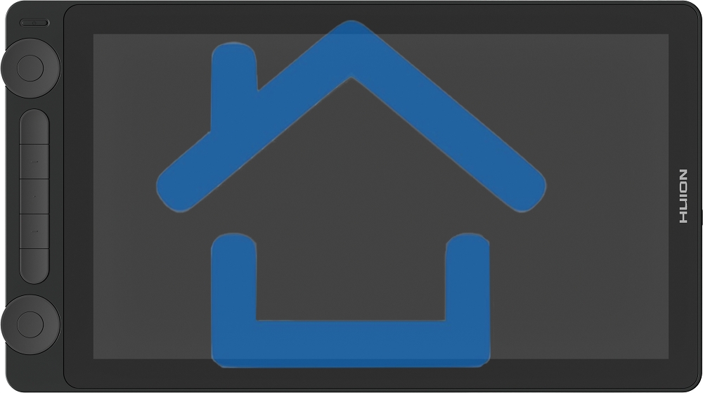 Интерактивный дисплей Сенсорный монитор Huion KAMVAS 13 Gen 3 черный