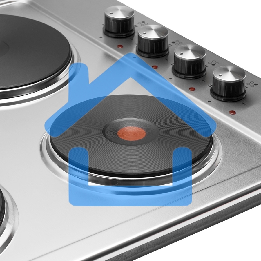 Электрическая варочная панель Maunfeld EEHS.64.4S/ • Тип: электрическая 60см• Тип установки: независимая • Управление: боковое, переключатели поворотные • Нагревательный элемент: конфорка электрическая, 4шт • Мощность конфорок, Вт.: 1500,1500, 1500, 1500 