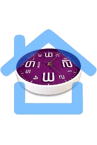 Часы настенные Centek СТ-7101 фиолетовый