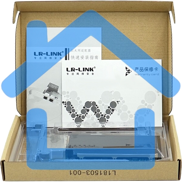 Сетевая карта PCIe x8 10G Quad Port Copper Network Card
