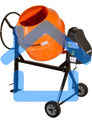 Бетономешалка Вихрь БМ-180 (74/1/4) 800 Вт, 180 л, чугунный венец, 32 об/мин