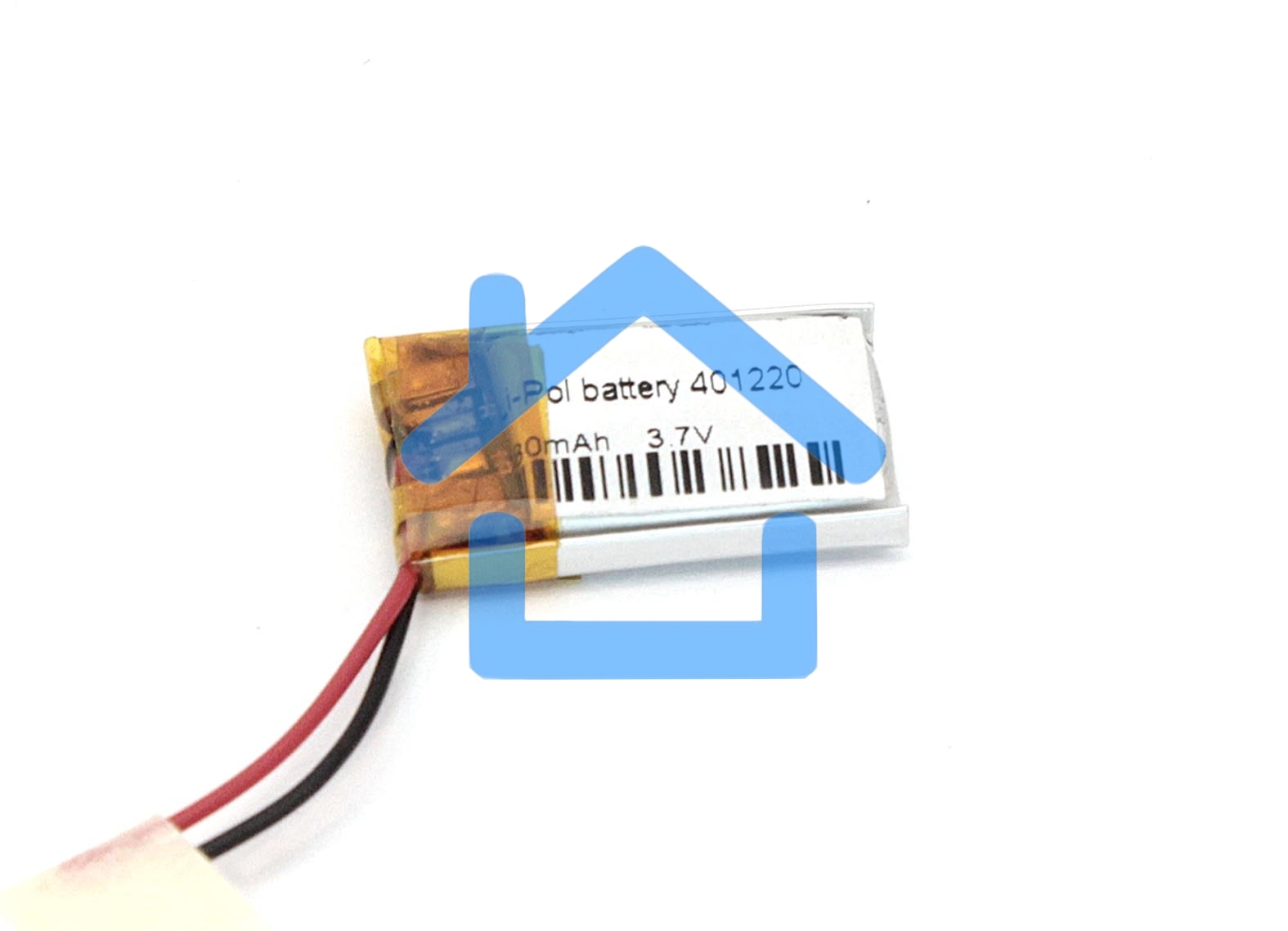 Аккумулятор Li-Pol (батарея) 4*12*20мм 2pin 3.7V/85mAh