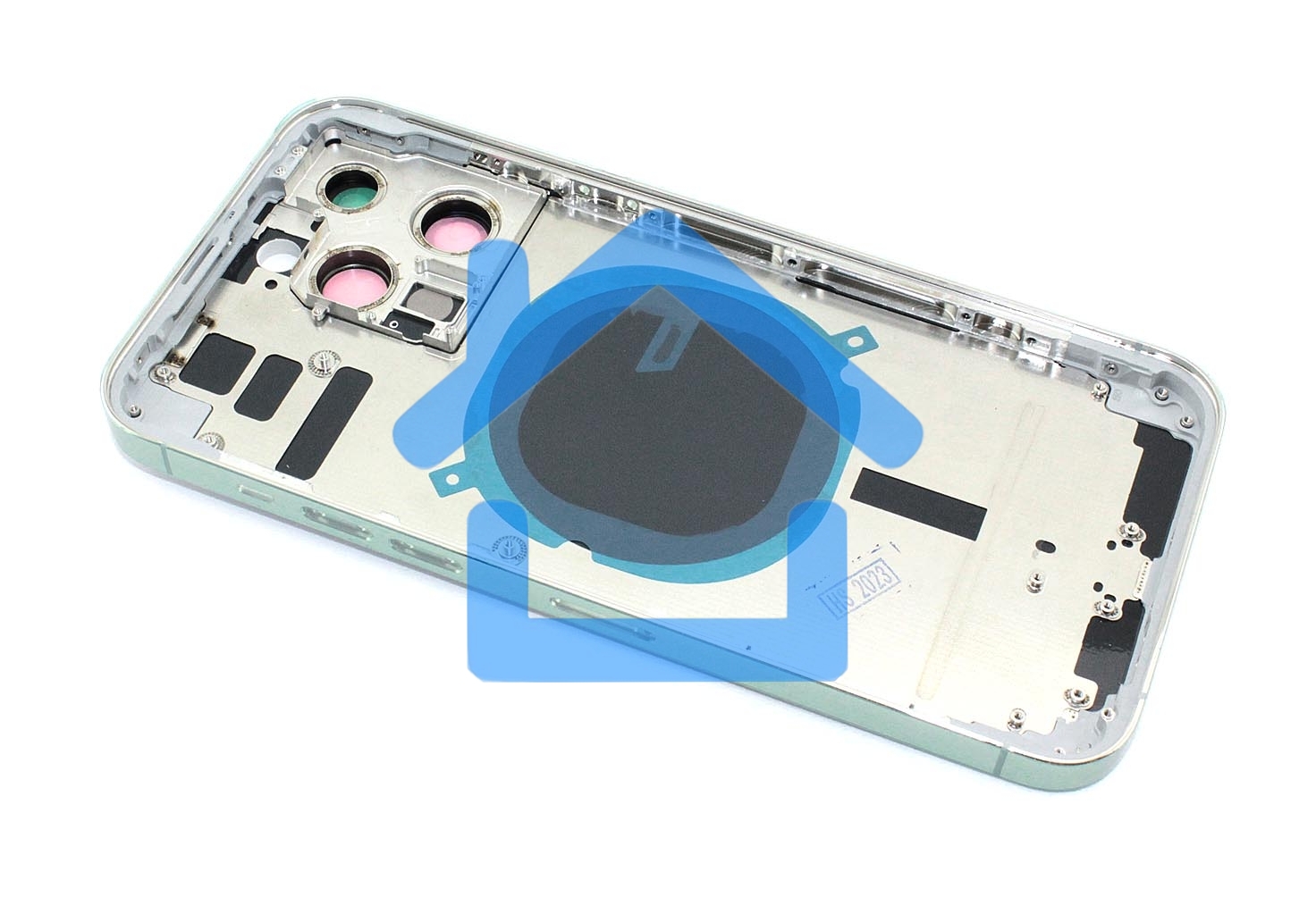 Задняя крышка (корпус) в сборе с рамкой для Apple iPhone 14 Pro Max белый