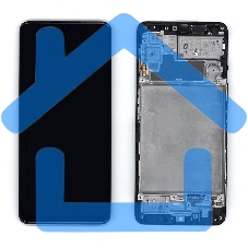 Дисплей для Samsung Galaxy M22 SM-M225F в сборе с тачскрином и рамкой OLED черный
