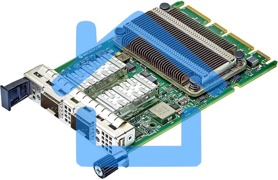 Сетевая карта Broadcom NetXtreme N225P (BCM957414N4140C) 2x25GbE (25/10GbE), PCIe 3.0 x8, SFP28, BCM57414, OCP 3.0, Ethernet Adapter
