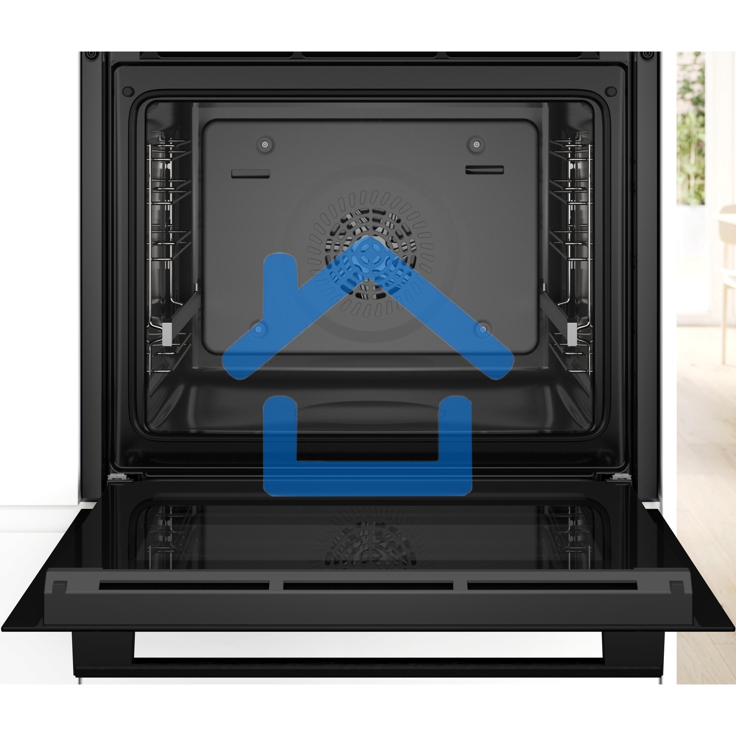 Духовой шкаф электрический Bosch HBG536EB3 черный