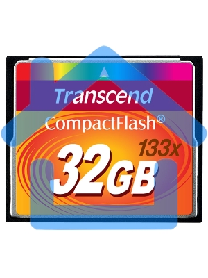Флеш карта CF 32Gb Transcend TS32GCF133 w/o adapter