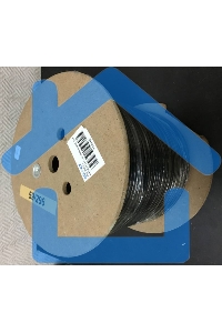 Кабель сетевой UTP 4 пары cat5E solid 0.50мм CCA 305м черный outdoor