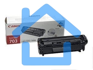 Картридж лазерный Canon 703 (7616A005) черный (2000 стр.) для Canon LBP-2900/3000