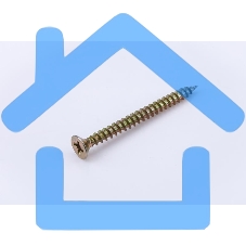 Саморез универсальный 3.5х40 желт. цинк (уп.200шт) коробка СТРОЙМЕТИЗ UTORM2140474