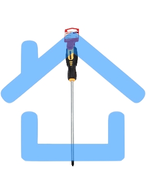 Отвертка крестовая PH 3х250 мм, двухкомпонентная рукоятка Rexant