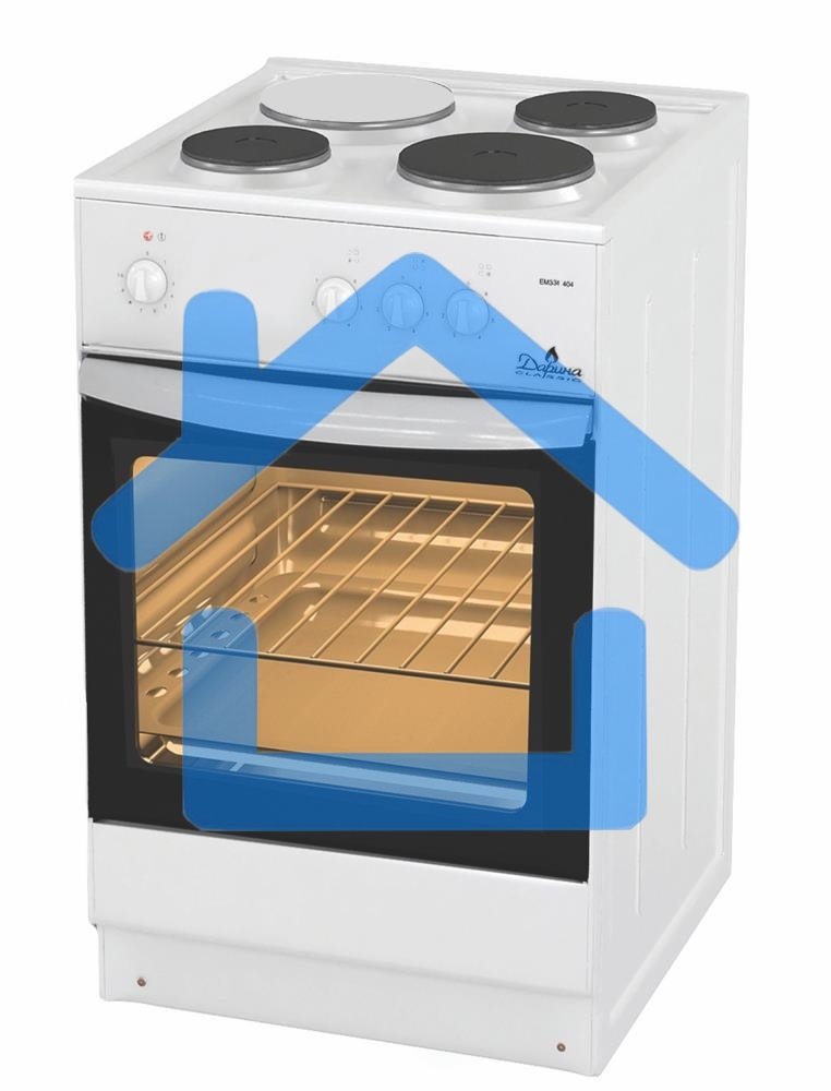Плита электрическая Darina S EM331 404 W белый, конфорок 3 шт, духовка 50 л, 50 см x 85 см x 56 см