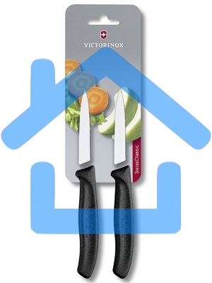 Набор ножей кухонных Victorinox Swiss Classic (6.7603.B) компл.:2шт черный блистер