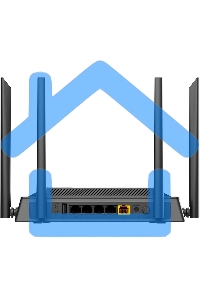 Беспроводной двухдиапазонный гигабитный маршрутизатор D-Link DIR-853/URU/R3A AC1300 Wave 2 с поддержкой технологии MU-MIMO, 3G/LTE и USB-портом 3.0