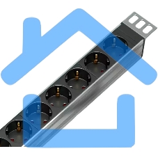 Блок распределения питания Rem R-16-7S-V-440-Z гор.размещ. 7xSchuko базовые 16A EN 60320 С20