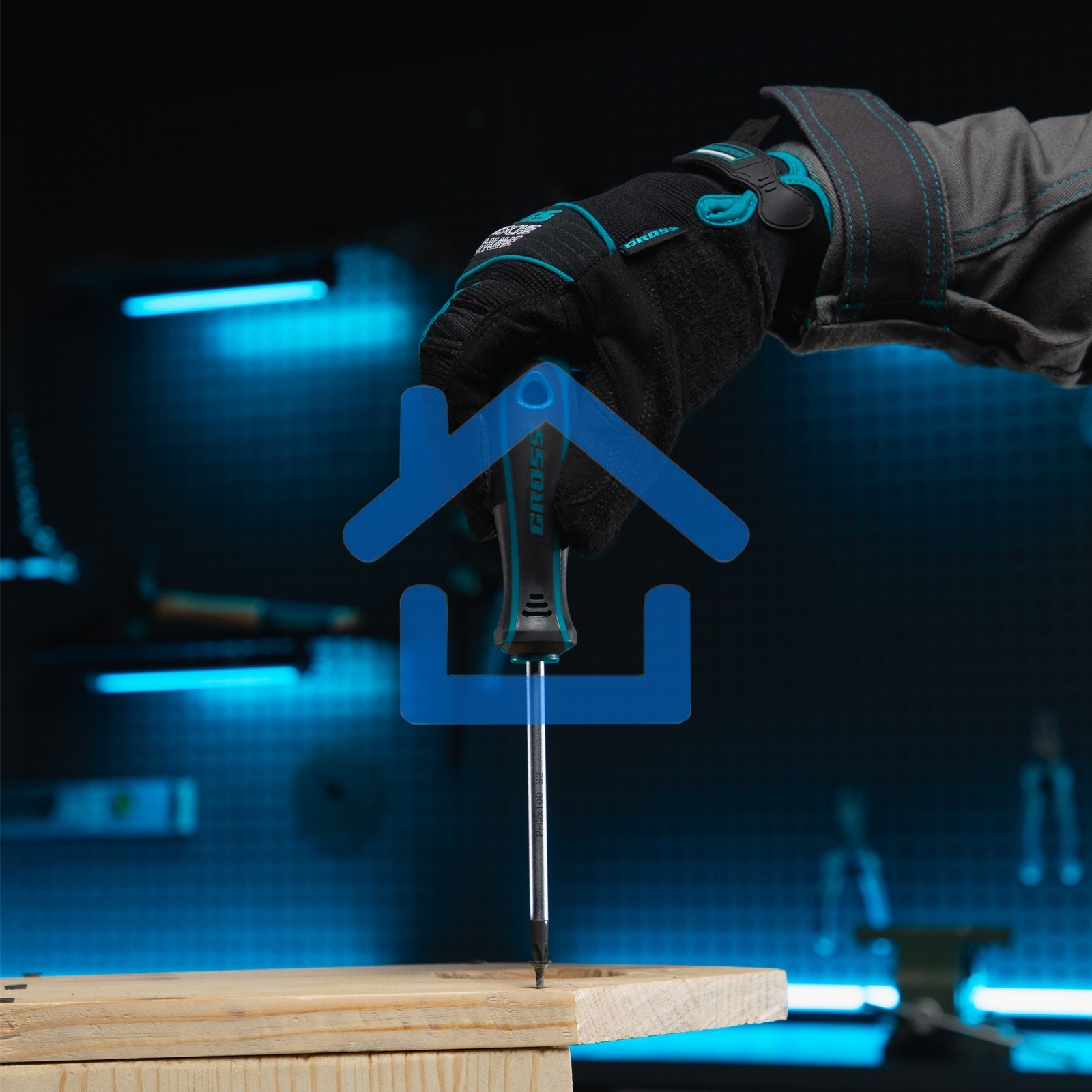 Набор инструментов 76 предметов, 120 зубьев, CrV1/4, 1/2