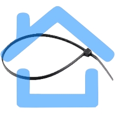 Хомуты, 200 х 3,6 мм, пластиковые, черные, 100 шт. Сибртех