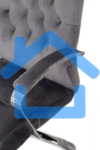 Кресло руководителя Бюрократ T-9928SL Fabric серый Italia 26, крестов. металл хром