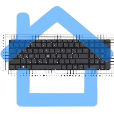 Клавиатура для ноутбука HP Spectre X360 15-CH черная с подсветкой