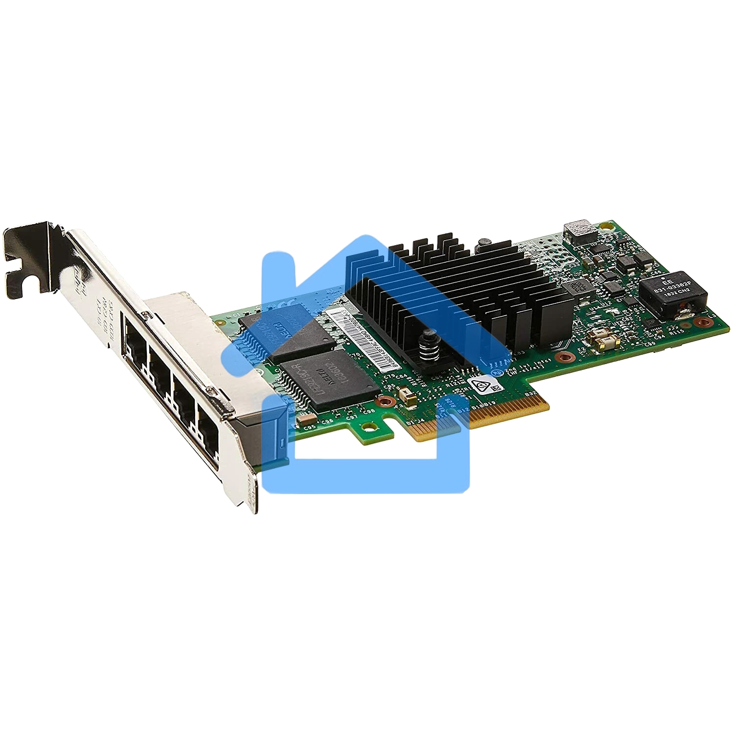 Сетевой адаптер Intel I350-T4V2 (I350T4V2, I350T4V2BLK)