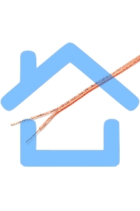 Акустический кабель Cablexpert CC-TC2x0,75-50M, прозрачный,  50 м, на катушке