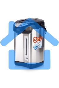 Термопот Galaxy Line GL 0604, серебристый с черным, 900 Вт, 3,8 л