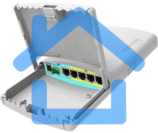 Сетевое оборудование Mikrotik RB960PGS-PB Роутер 5х Ethernet, 1x SFP, раздача POE