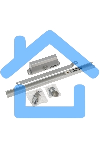 Доводчик дверной со скользящей тягой для установки на дверь весом до 65 кг