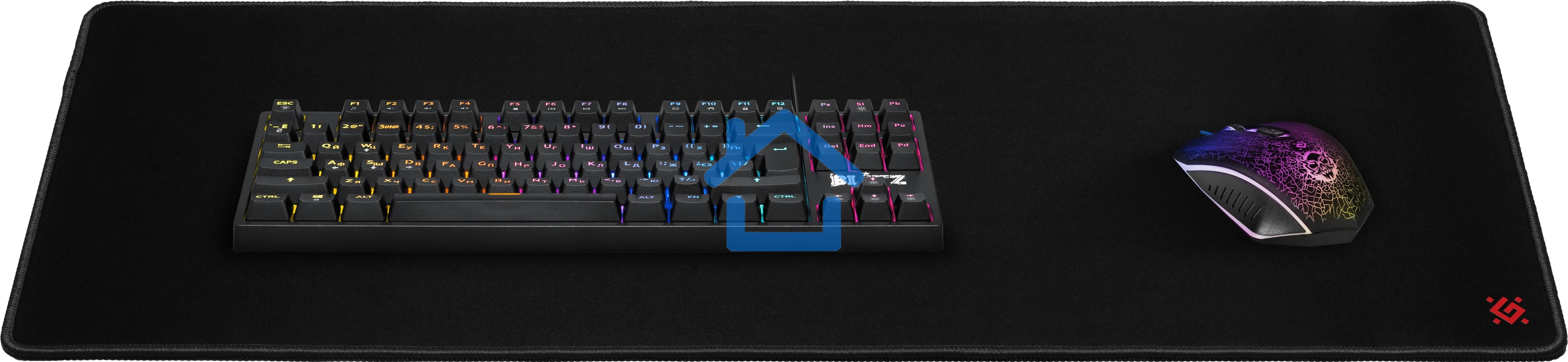 Коврик для мышки Defender черный ULTRA ONE