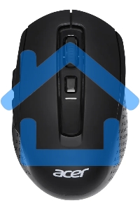 Мышь беспроводная Acer OMR070 черный, 1600 dpi, радиоканал, Bluetooth, USB, кнопки - 6