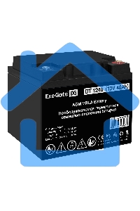 Батарея ExeGate DT 1240 (12V 40Ah), клеммы под болт М6