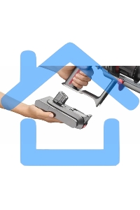 Пылесос вертикальный Dyson SV46 V12 Detect Slim Absolute золотистый/серебристый, питание от аккумулятора, 150 Вт, уборка сухая, пылесборник 0.35 л, работа от АКБ max 60 мин