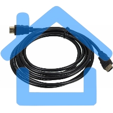 Кабель аудио-видео High Speed ver.1.4 HDMI (m)/HDMI (m) 3м. позолоченные контакты черный