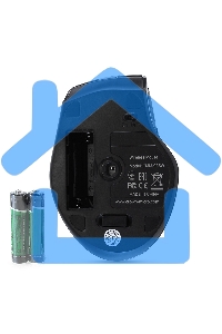 Мышь беспроводная Crown CMM-935W черный, 1600 dpi, радиоканал, USB, кнопки - 6