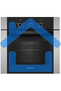 Духовой шкаф Газовый Gefest ДГЭ 621-01 Н3 нержавеющая сталь, встраиваемый