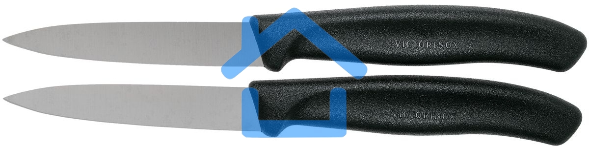 Набор ножей кухонных Victorinox Swiss Classic (6.7603.B) компл.:2шт черный блистер
