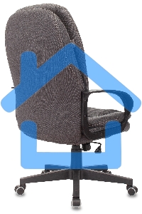 Кресло руководителя Бюрократ CH-868LT Bahama серый, крестовина пластик