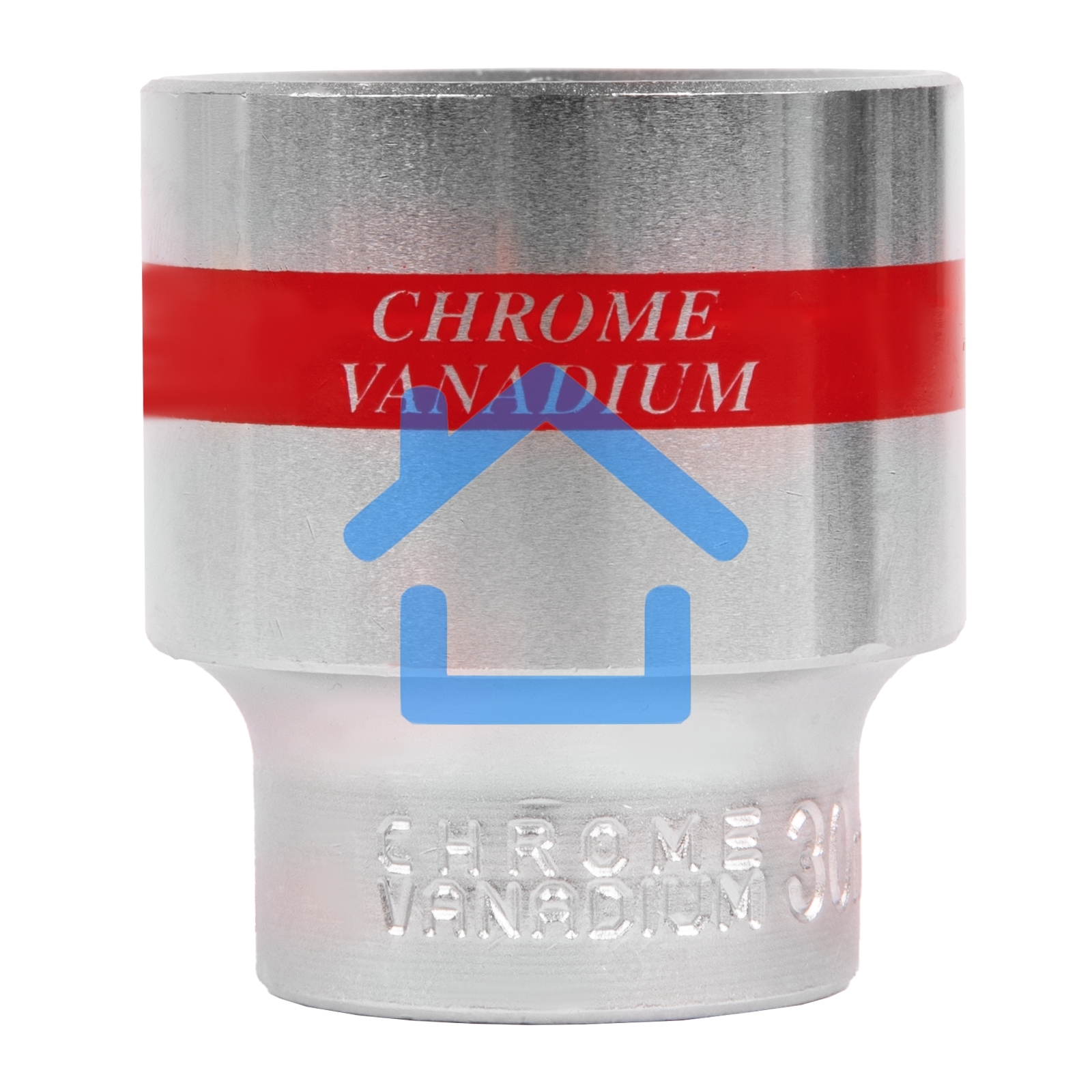 Головка Matrix торцевая 30мм 6-гранная crv под квадрат 1/2'' хромированная