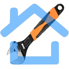 Ключ разводной, 200 мм, двухкомпонентная рукоятка Sparta