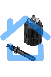 Патрон для дрели БЗП 2-13 мм - М12х1,25, адаптер SDS PLUS Сибртех